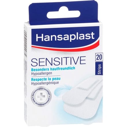 Hansaplast pleisters voor gevoelige huid - 20 stuks