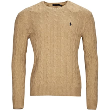 Trui Polo Ralph Lauren PULL COL ROND EN MAILLE TORSADEE