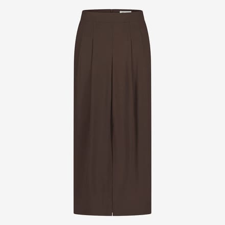 Jack Skirt Technical Jersey | Dark Brown - Dark Brown / M