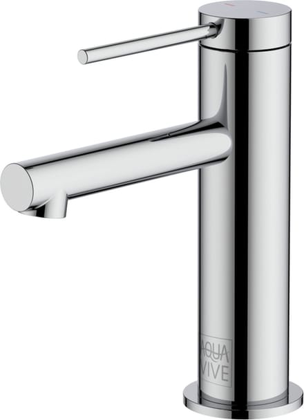 Aquavive Wastafelmengkraan Sele - Chroom - 16,7cm
