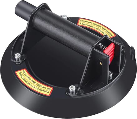 Zuignappen voor tilwerk van glas en tegels - 20 cm, max 300 kg draagvermogen