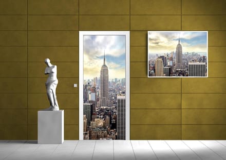 City Skyline Empire State New York Photo Wallcovering