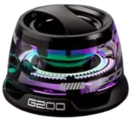 Draagbare Bluetooth-luidspreker G200 RGB-verlichting Magnetische luidspreker BT5.3 Mini-klankkast 7-uurs afspelen Telefoonhouder