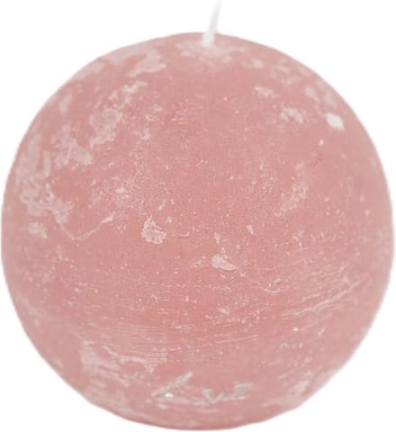 Rasteli Luz Your Kaars-Bolkaars Roze-Taupe Rosé D 8 cm Per 2 Stuks