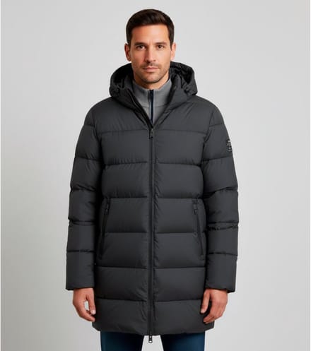 Ecoalf Vintage Long Jas Grijs S Man