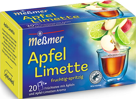 Messmer Appel Limoen 2.5gr - 10x 20 stuks