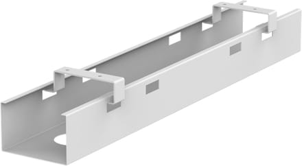 Kabelgoot voor onder bureau of zit-sta bureau - Wit - 60 cm