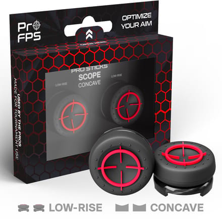 ProFPS Thumbsticks - Thumb Grips - Concave Set - Geschikt voor PS5