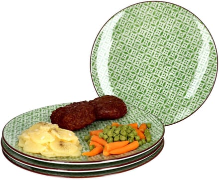 Set van 4 dinerborden 26.5cm Lime Sao - Ritzenhoff 744880