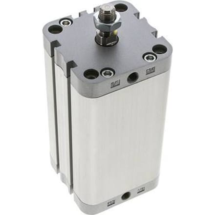 ISO 21287 Compacte Dubbelwerkende Cilinder 63-100mm - Magnetisch - Mannelijke Stang