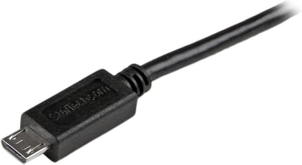 StarTech.com Mobile Charge Sync USB to Slim Micro USB Cable for Smartphones and Tablets