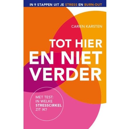 Tot Hier En Niet Verder - Carien Karsten
