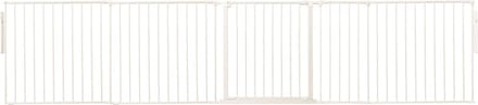 Safetots Kamerbreedhek, Panelenhek, Tot 331cm Breed, Wit, 70cm Hoog