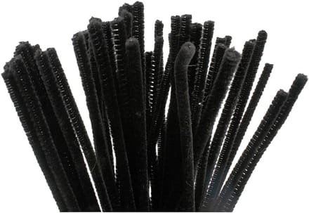 Creativ Company Chenille Black 30cm 50 pcs.