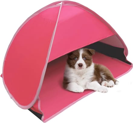 Allecto Plus - Mini opvouwbare pop-up huisdier strandtent anti-UV