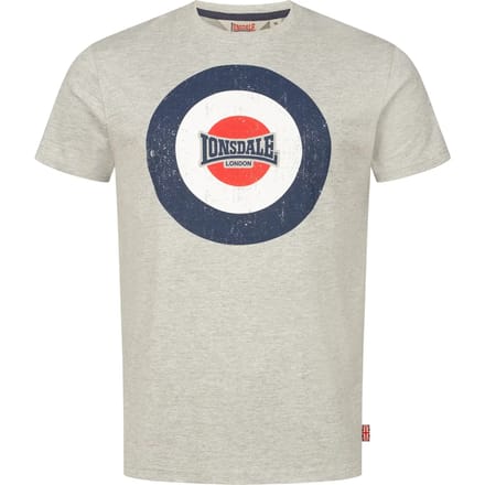 Lonsdale London TREVOSE Heren T-shirt - gemêleerd grijs - S