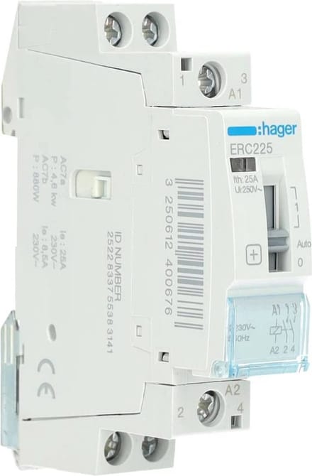 Hager Magneetschakelaar ERC225