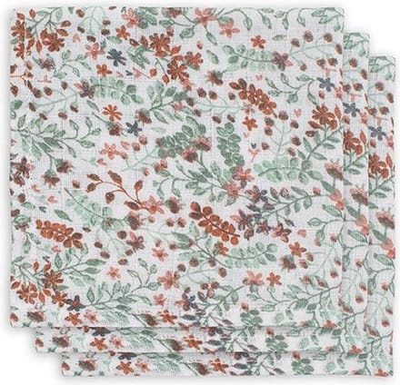 Jollein Monddoekjes Hydrofiel | Bloom | 3pack