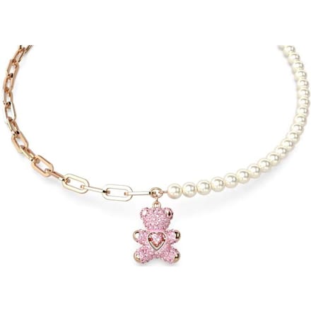 Swarovski Parel Versierde Armband 5669166 Rose Gold|F|Box (Random Color) blue