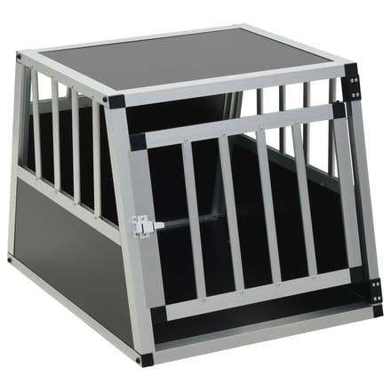 vidaXL - Hondenbench - met - enkele - deur - 54x69x50 - cm