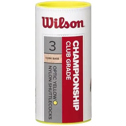 Set van 3 kampioenschapshuttles Wilson