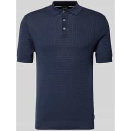 slim fit poloshirt in brei-look model 'Vanceo'