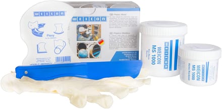 WEICON Giethars MS 1000 – 200 g – transparant epox yhars met verharder