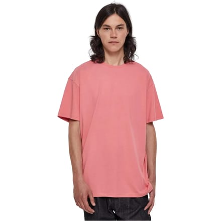 Urban Classics - Heavy Oversized Heren Tshirt - S - Roze