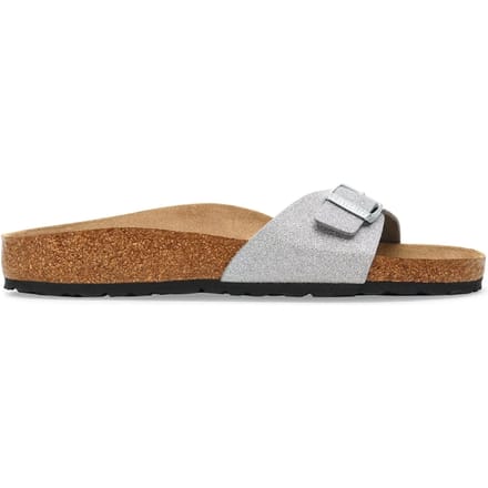 Damessandalen Birkenstock Madrid BS Synthetik Shiny Glitter Silver