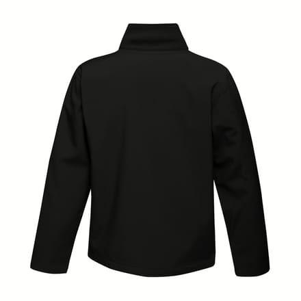 Regatta Opmerkelijk Heren Ablaze Afdrukbaar Soft Shell-jasje (Zwart/Zwart)