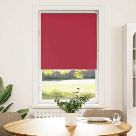 vidaXL - Rolgordijn - verduisterend - 80x130 - cm - stofbreedte - 75,7cm - polyester
