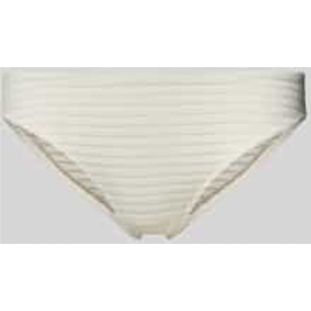 Slip met semi-transparant streepmotief
