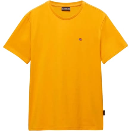 Crew Neck Short Sleeve Tee - Orange T-Shirts
