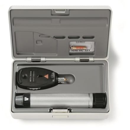 Heine BETA 200S Oftalmoscoop XHL versie – Compleet Batterij