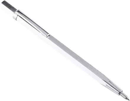 Graveerpen - Kraspen - Materialen Markeren - Draagbaar Ontwerp - 14.5 cm - Zilver
