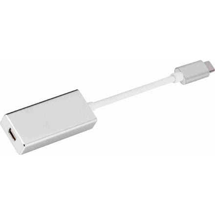 USB3.1 Typec Naar Mini DisplayPort Adapter USBC naar Mini DP Converter Voor Macbook Zilver zilver