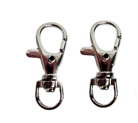 BamBella® - Musketon haak - 36mm - klein haakje sluiting ring karabijnhaak