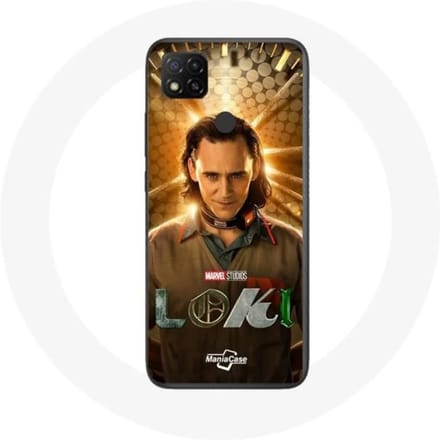 Coque - Xiaomi - Redmi 9C - Souple - Blanc - Motif Loki