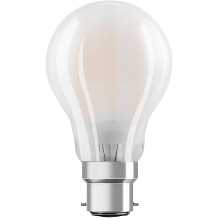 OSRAM LED lamp B22d Classic 827 6,5W 2per pak mat