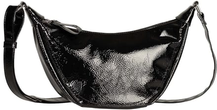 TOM TAILOR schoudertas Liriel Cross Bag Patent Black zwart