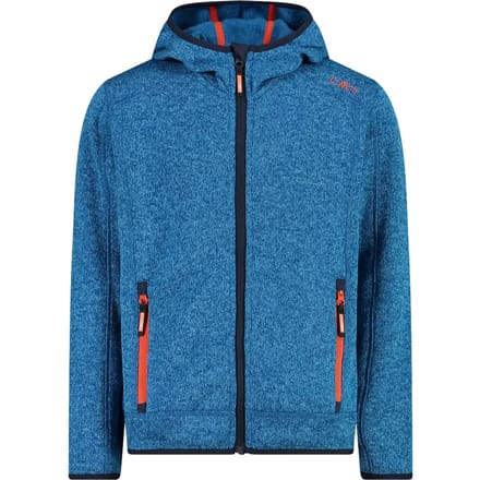 Kinder fleece met capuchon CMP