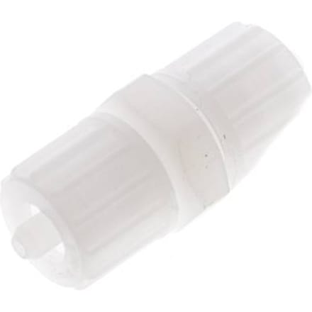 10x4mm Pvdf Rechte Knelfitting 10bar Kunststof en Polyamide