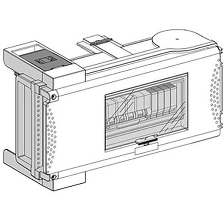 Schneider Electric KSBQPRD KSA-vertrekkast met bliksemafleider Quick-PRD40r, 3P + N Verdeelkastaccessoire 1 stuk(s)