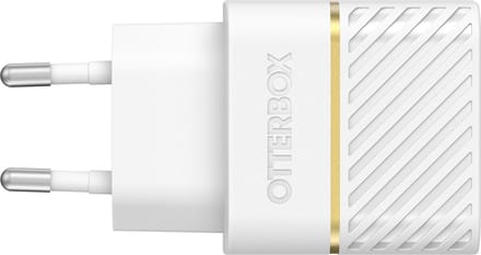 OtterBox EU Wall Charger - 20W USB-C + USB-C - Lightning kabel 1m - Wit