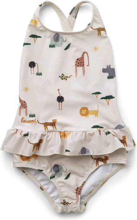 Liewood - Badpak Amara - Badpakken - Safari Sandy Mix 92-98
