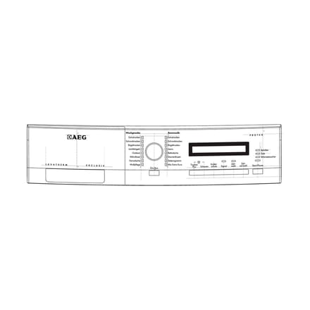 AEG controlepaneel, greeplijst, AEG 1367201306