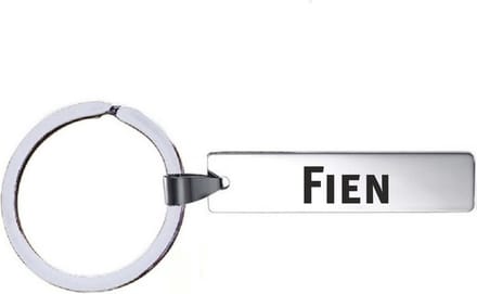 Sleutelhanger Met Naam - Fien - RVS
