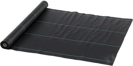 Outsunny Onkruidwerend doek - Polypropyleen - 100x1m - Zwart