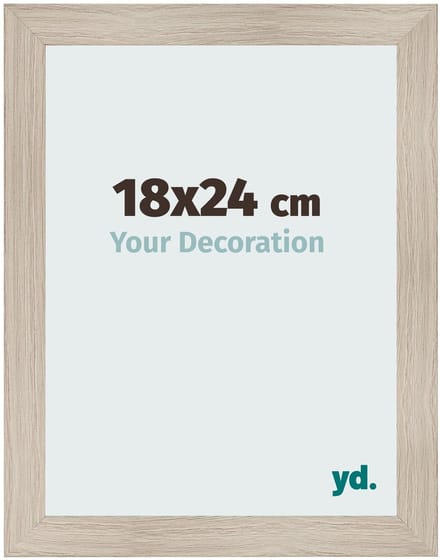 Your Decoration - Fotolijst 18x24 cm - MDF - Eiken Licht - Pisa
