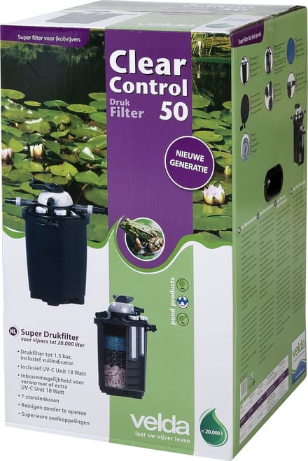 Velda Clear control 50 + 18 watt UV-C